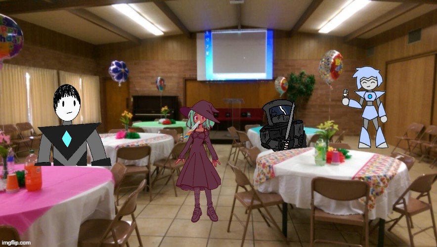 Repost but add your oc celebrating 400 followers! | made w/ Imgflip meme maker