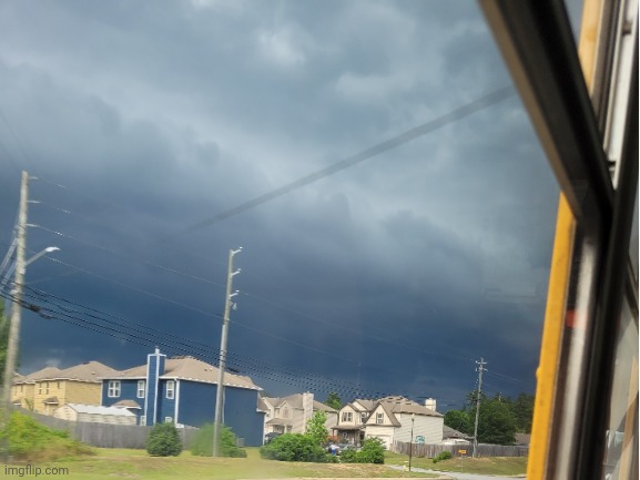 a nature-storm pic i took on the bus | image tagged in photos,memes,oh wow are you actually reading these tags | made w/ Imgflip meme maker
