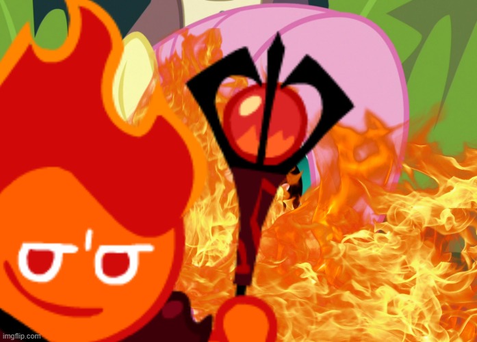fire spirit burns neverfly | made w/ Imgflip meme maker