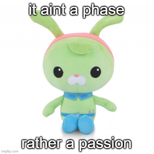 da gorl | it aint a phase rather a passion | image tagged in da gorl | made w/ Imgflip meme maker