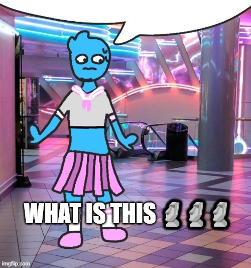 bro think he a femboy | WHAT IS THIS 🗿🗿🗿 | made w/ Imgflip meme maker