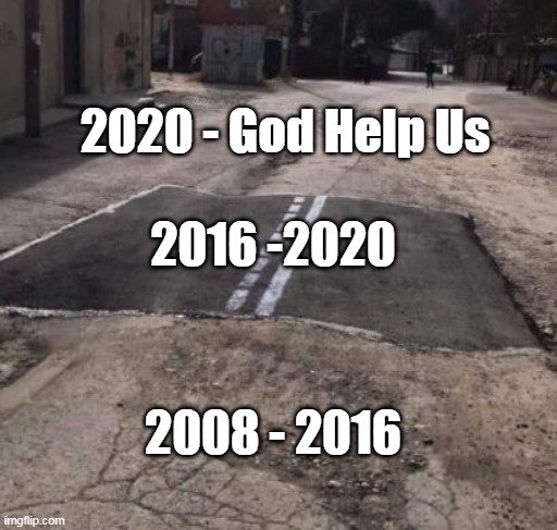 2016 -2020 2008 - 2016 2020 - God Help Us | made w/ Imgflip meme maker