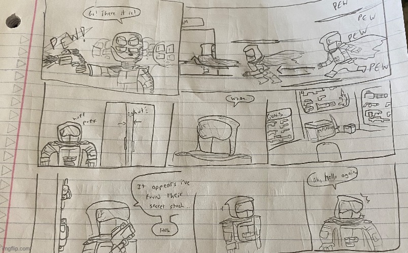 Phantom Comic #3 - Discover | made w/ Imgflip meme maker