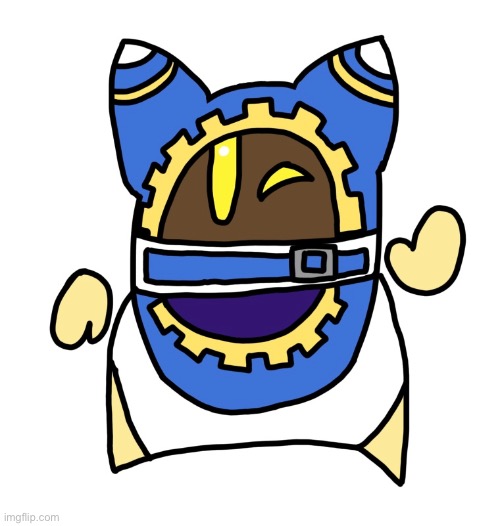 magolor :D | image tagged in drawing,kirby | made w/ Imgflip meme maker