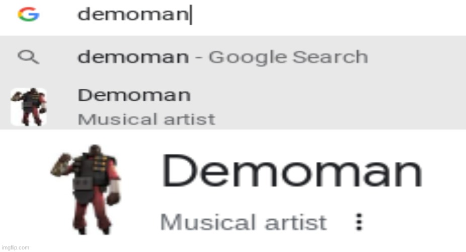 I was bored and googled demoman and i saw this | image tagged in demoman,tf2,oh wow are you actually reading these tags | made w/ Imgflip meme maker