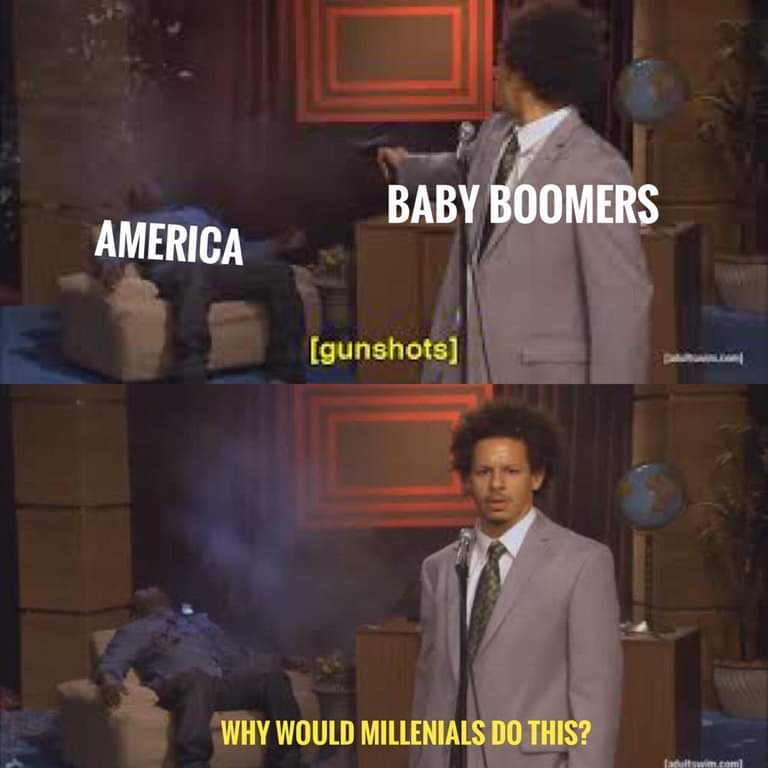 boomers Blank Meme Template