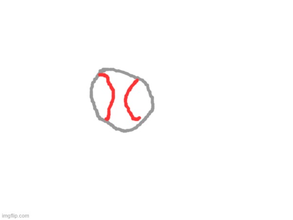 A baseball | image tagged in baseball | made w/ Imgflip meme maker