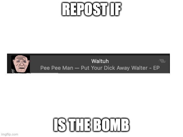 REPOST IF; IS THE BOMB | made w/ Imgflip meme maker