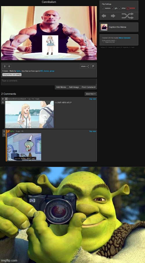 image tagged in shrek caught in 4k | made w/ Imgflip meme maker