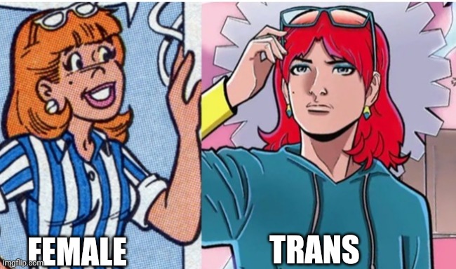 TRANS FEMALE | made w/ Imgflip meme maker