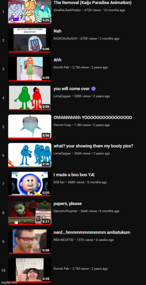 liked video reveal | made w/ Imgflip meme maker