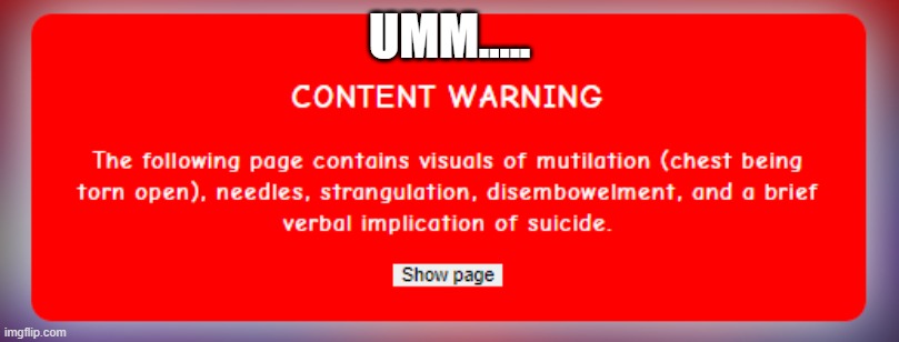 UMM..... | made w/ Imgflip meme maker
