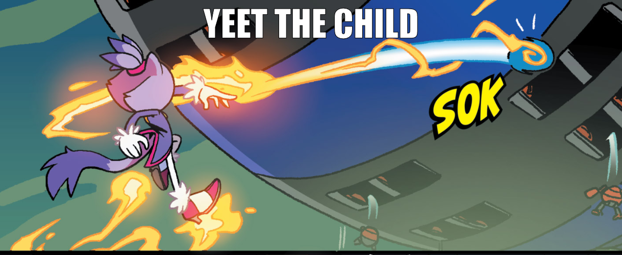 blaze yeet the child Blank Meme Template