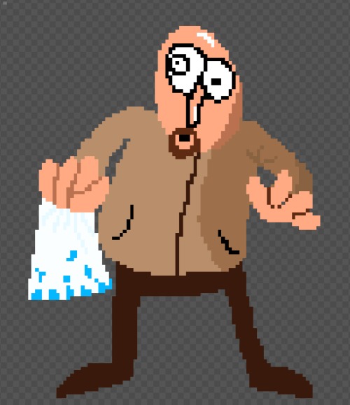 I drew Heisenberg in the style of Pizza Tower | made w/ Imgflip meme maker