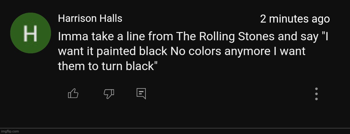 My comment under an LGBTQ related yt short | made w/ Imgflip meme maker