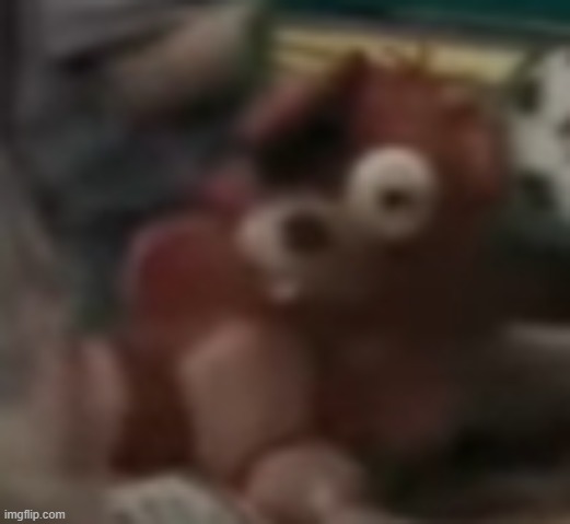 low quality foxy plushie | image tagged in low quality foxy plushie | made w/ Imgflip meme maker