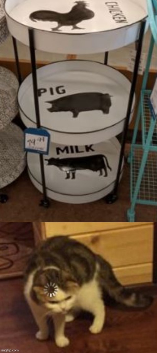 Can I get some Milk burritos, please | image tagged in loading cat | made w/ Imgflip meme maker