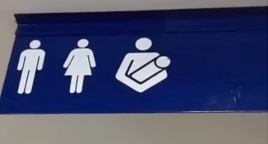 toilet sign Blank Meme Template