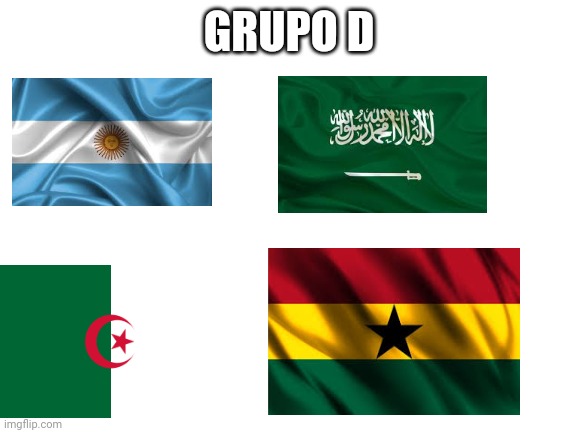 Blank White Template | GRUPO D | image tagged in blank white template | made w/ Imgflip meme maker