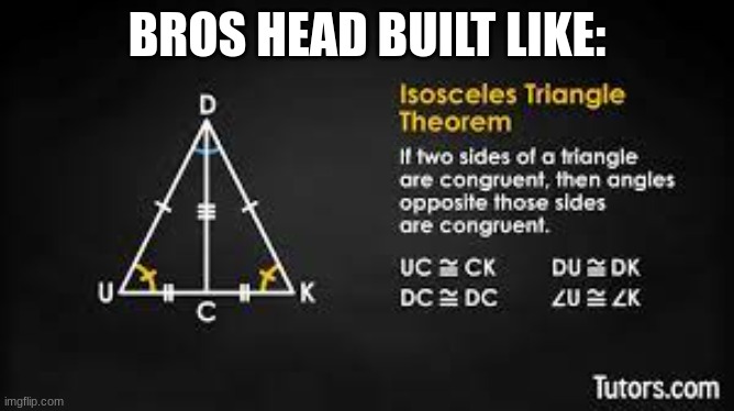 BROS HEAD BUILT LIKE: | made w/ Imgflip meme maker