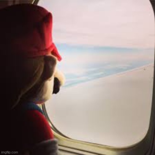 It was time for Mario to go. for he had seen the world. As he left, he saw visions of his past watch him. He was finally free | made w/ Imgflip meme maker