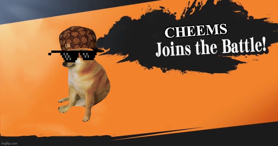 Buffdoge | CHEEMS | image tagged in smash bros | made w/ Imgflip meme maker