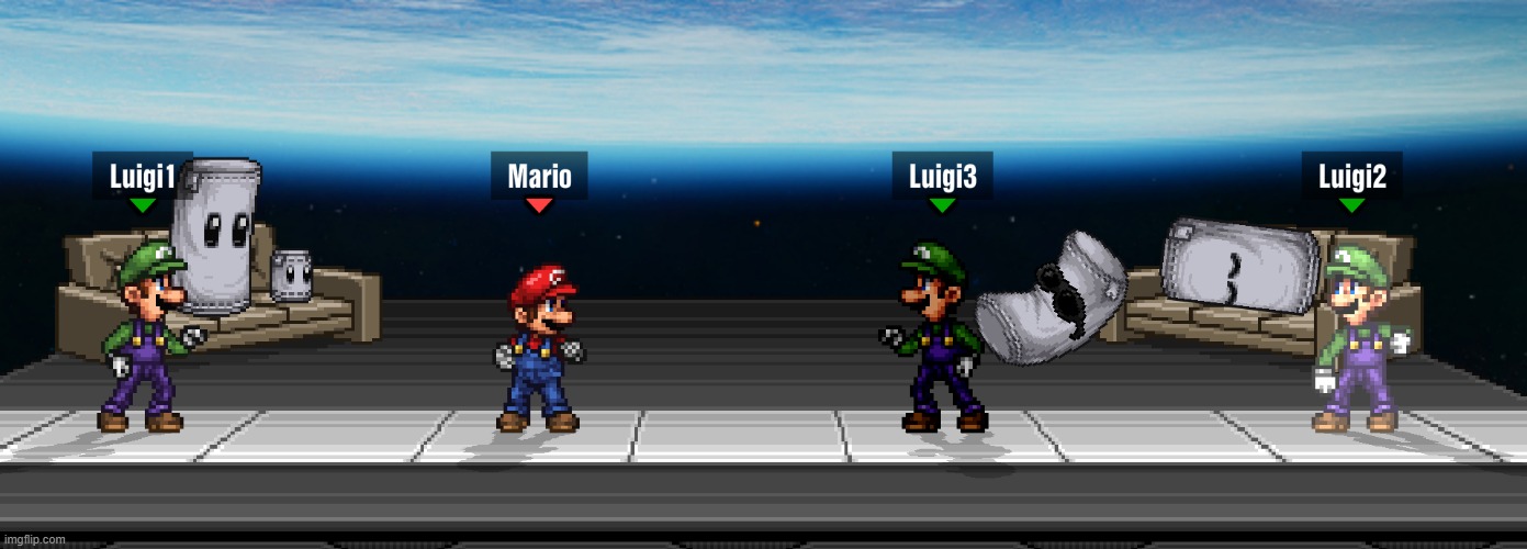 3 Luigis 1 Mario | made w/ Imgflip meme maker