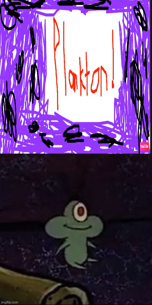 i made an extremely bad spongebob title card | image tagged in plankton,spongebob,title | made w/ Imgflip meme maker