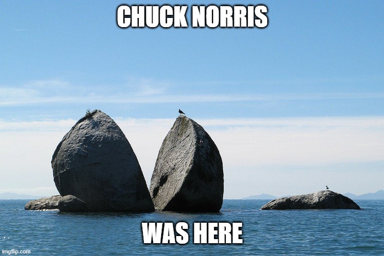 chuck norris meme | CHUCK NORRIS; WAS HERE | image tagged in chuck norris | made w/ Imgflip meme maker
