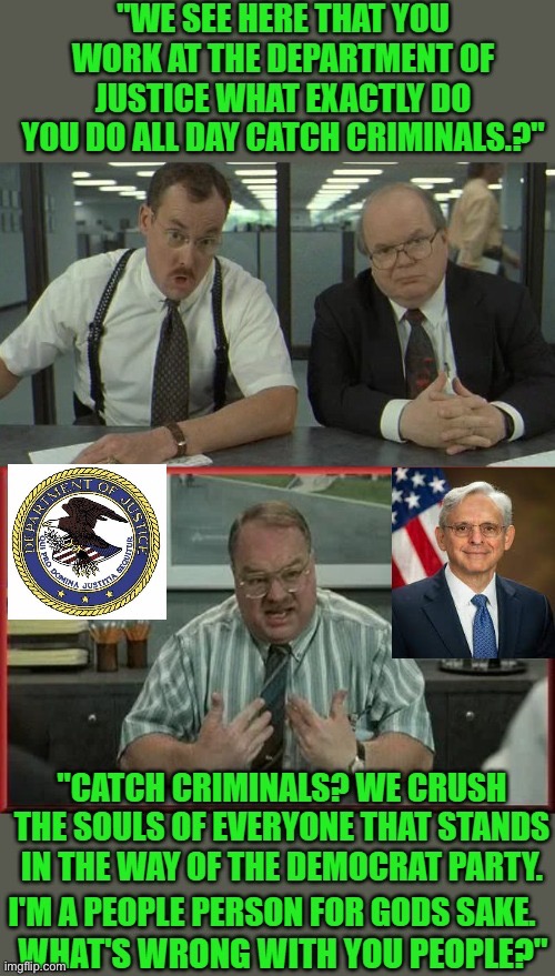 The DOJ is so dirty they can’t draw flys | image tagged in doj | made w/ Imgflip meme maker