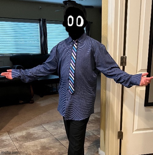 bonjour | image tagged in delted in a suit | made w/ Imgflip meme maker