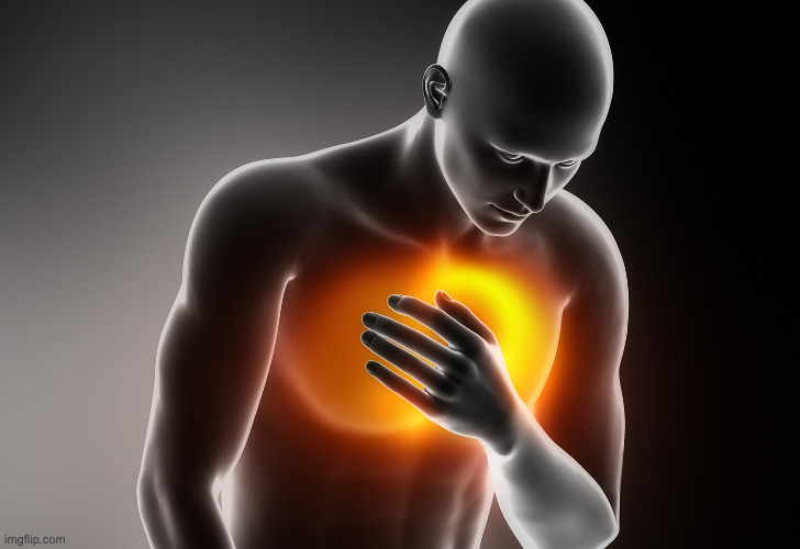 Heart Pain | image tagged in heart pain | made w/ Imgflip meme maker