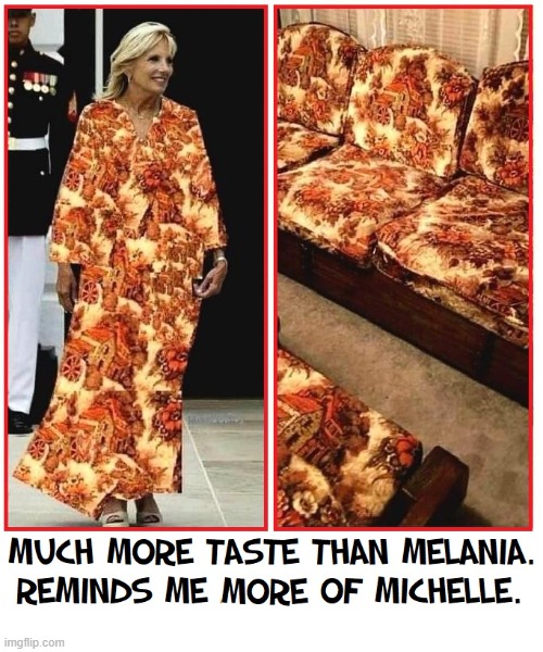 What a Clothes Horse... no, wait... What... a Horse in Clothes? | image tagged in vince vance,jill biden,flotus,melania trump,michelle obama,fashionista | made w/ Imgflip meme maker