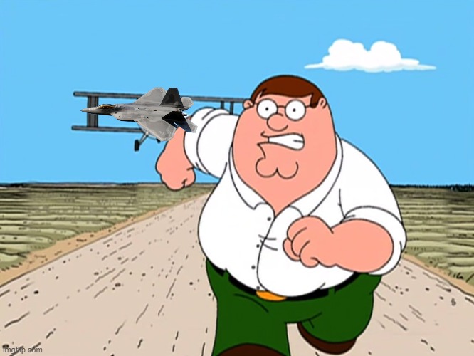 Peter Griffin running away | image tagged in peter griffin running away | made w/ Imgflip meme maker