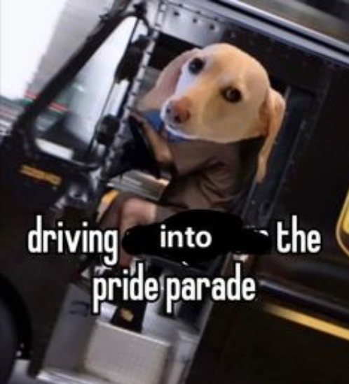 Homophobic dog Blank Meme Template