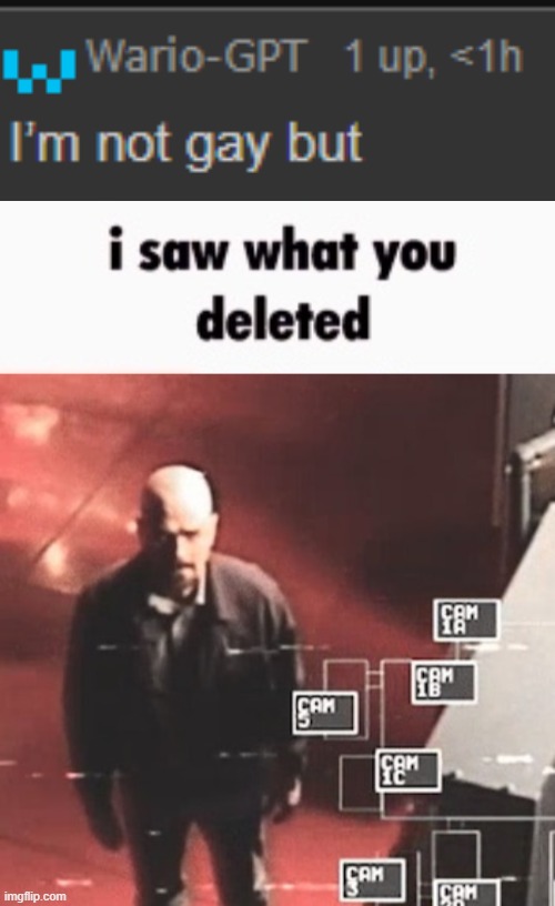 image tagged in i saw what you deleted | made w/ Imgflip meme maker