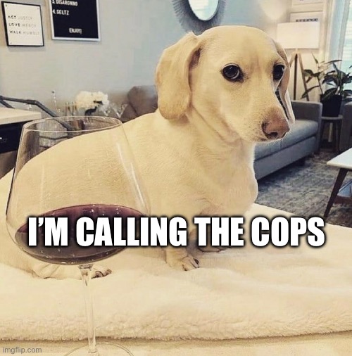 Pedophobe | I’M CALLING THE COPS | image tagged in homophobic dog | made w/ Imgflip meme maker