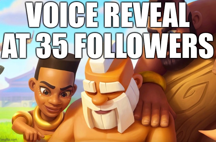 Monk | VOICE REVEAL AT 35 FOLLOWERS | image tagged in monk | made w/ Imgflip meme maker