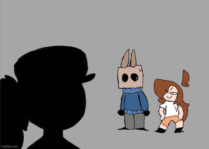 nugget and artist about to die | made w/ Imgflip meme maker