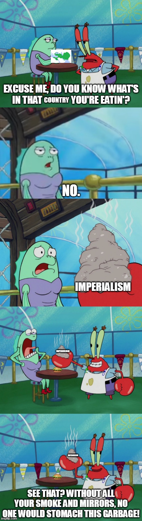 The Achaemenid Empire | COUNTRY; IMPERIALISM; IMPERIALISM; IMPERIALISM | image tagged in smoke and mirrors,achaemenid empire,persia,history,imperialism,garbage | made w/ Imgflip meme maker