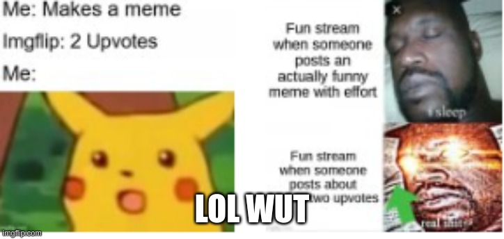 Those memes were right next to each other | LOL WUT | image tagged in memes | made w/ Imgflip meme maker