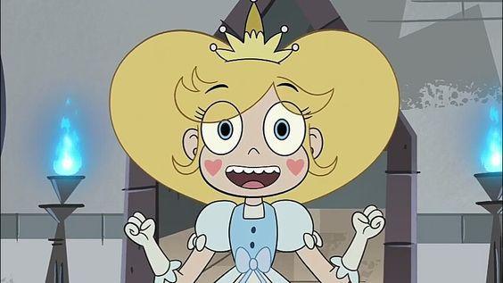 High Quality Star Butterfly Blank Meme Template