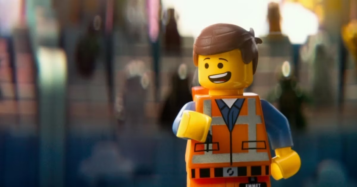 Emmet (The Lego Movie 2014) Blank Meme Template