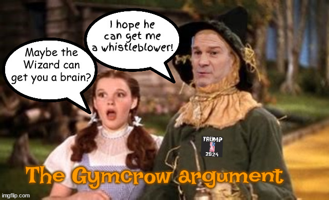 The Whistleblower | image tagged in jim jordan,whistleblower,wizard of oz,weaponization subcommittee,maga,strawman argument | made w/ Imgflip meme maker