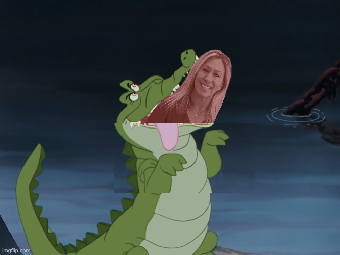 Disney Crocodile Child Eaten | image tagged in disney crocodile child eaten | made w/ Imgflip meme maker