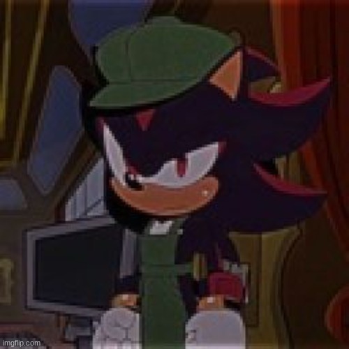 shadow nervous | image tagged in shadow nervous | made w/ Imgflip meme maker