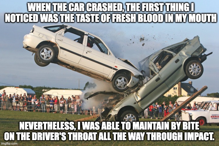 funny car crash Memes - Imgflip