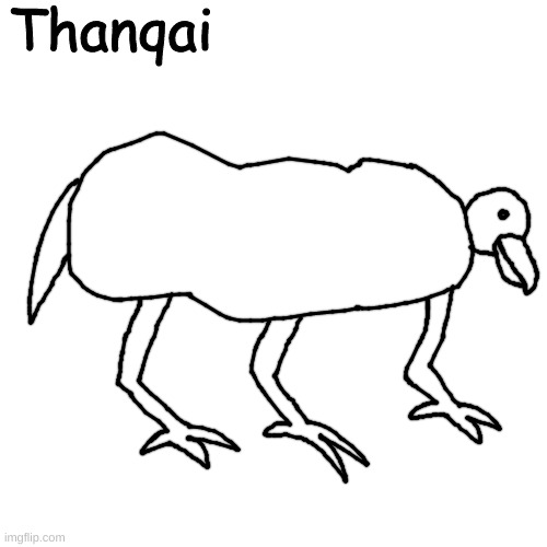 Alien Sheep Bird | Thanqai | made w/ Imgflip meme maker