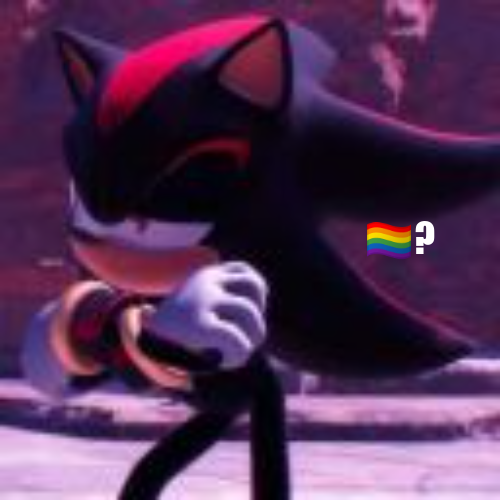 shadow gay flag Blank Meme Template