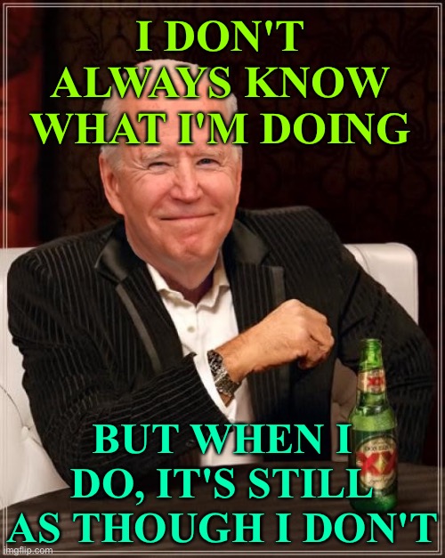 I DON T ALWAYS KNOW WHAT I M DOING Imgflip